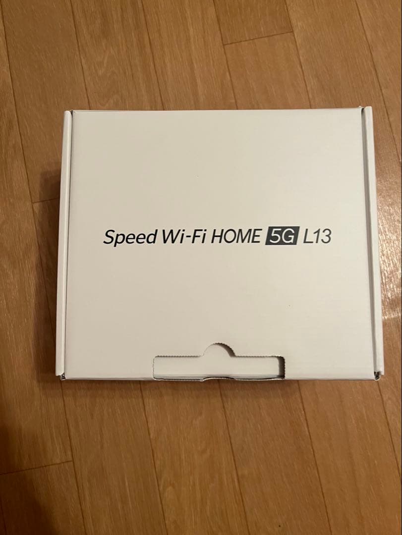 Speed Wi-Fi  5G L13 本体【2025年8月購入】