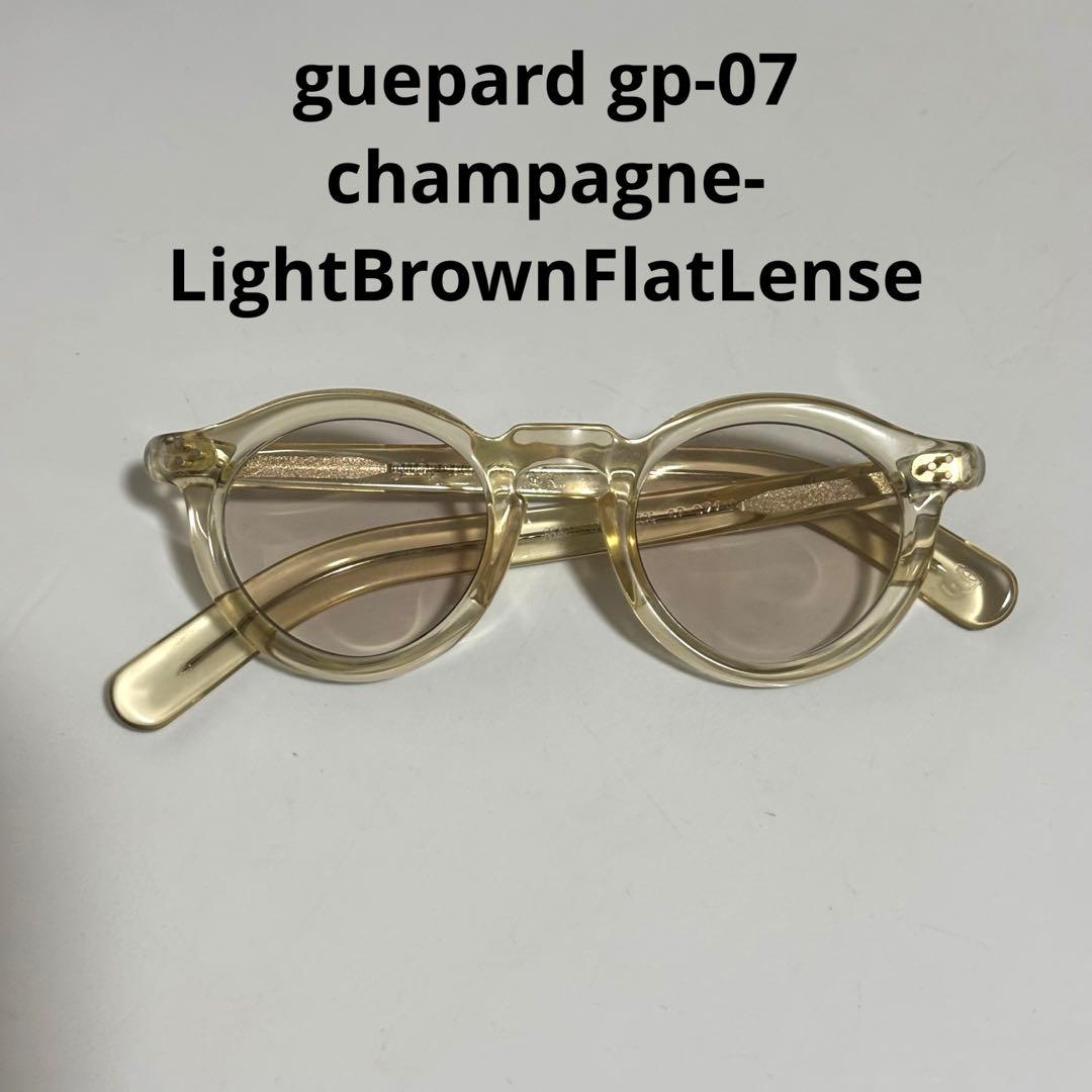 guepard gp-7 シャンパン　ライトブラウンレンズ