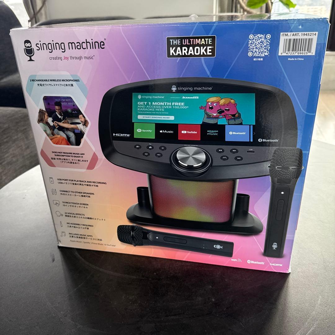 Singing Machine Wi-Fi カラオケマシーン