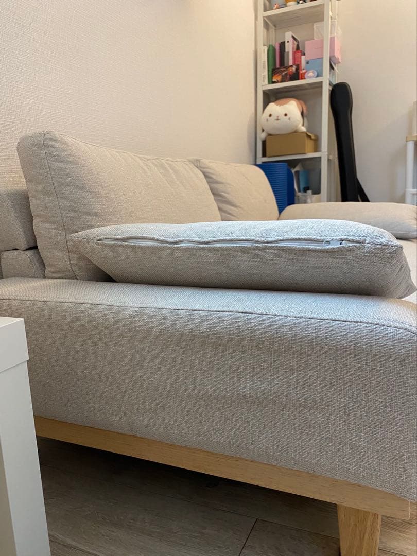 【ほぼ新品】VENTOTA 2人掛けソファ Shelo ベージュ