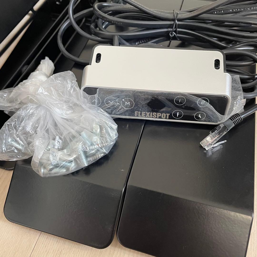 FLEXISPOT スタンディングデスク 電動式昇降デスク EJ2 バンブー天板