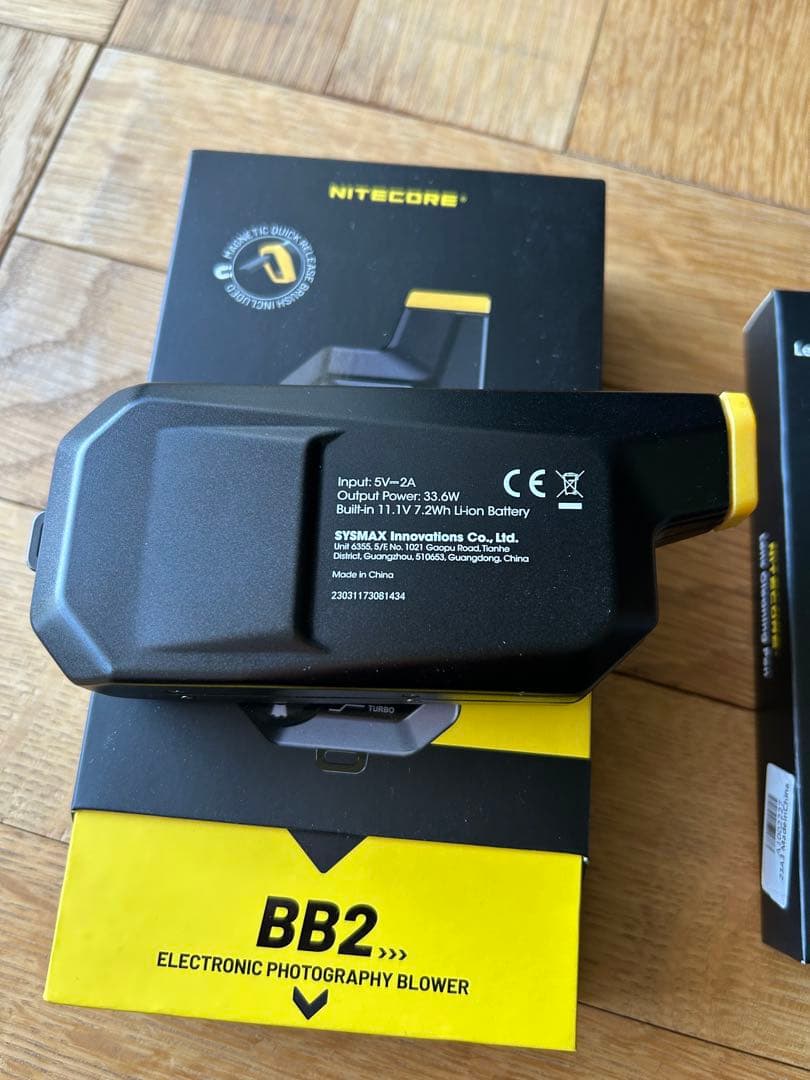 NITECORE BB2 電子ブロワー + レンズクリーニングペン