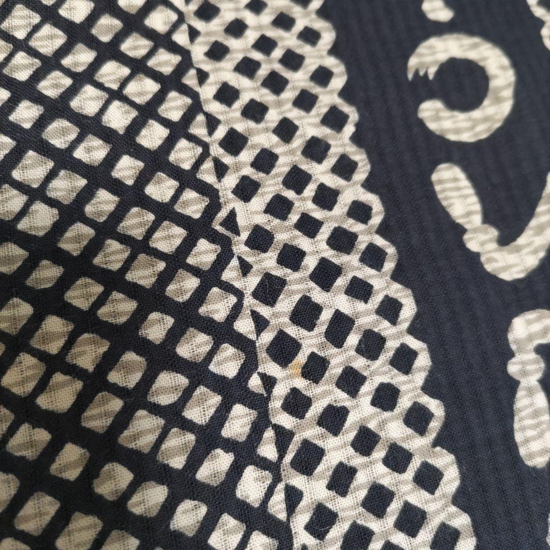 浴衣　かまわぬ　綿絽　ゆかた