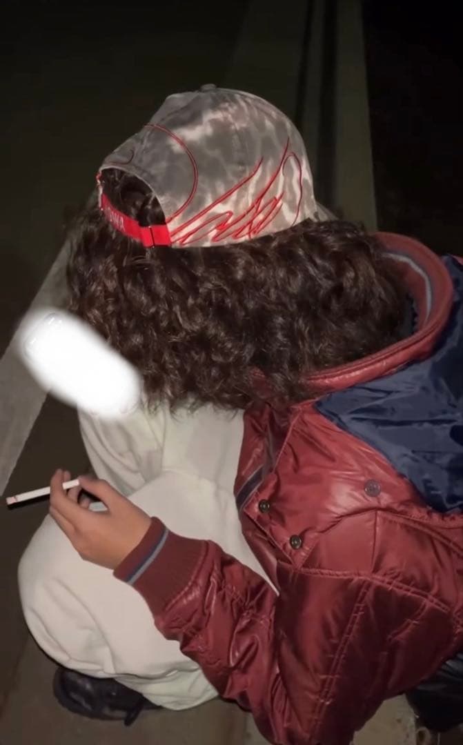 mowalola cap レオパード