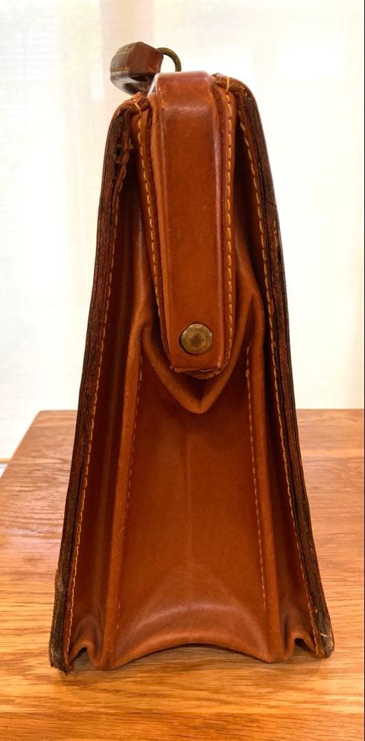 【希少】 鍵付きPAPWORTH パップワース 本革 ダレスバッグ