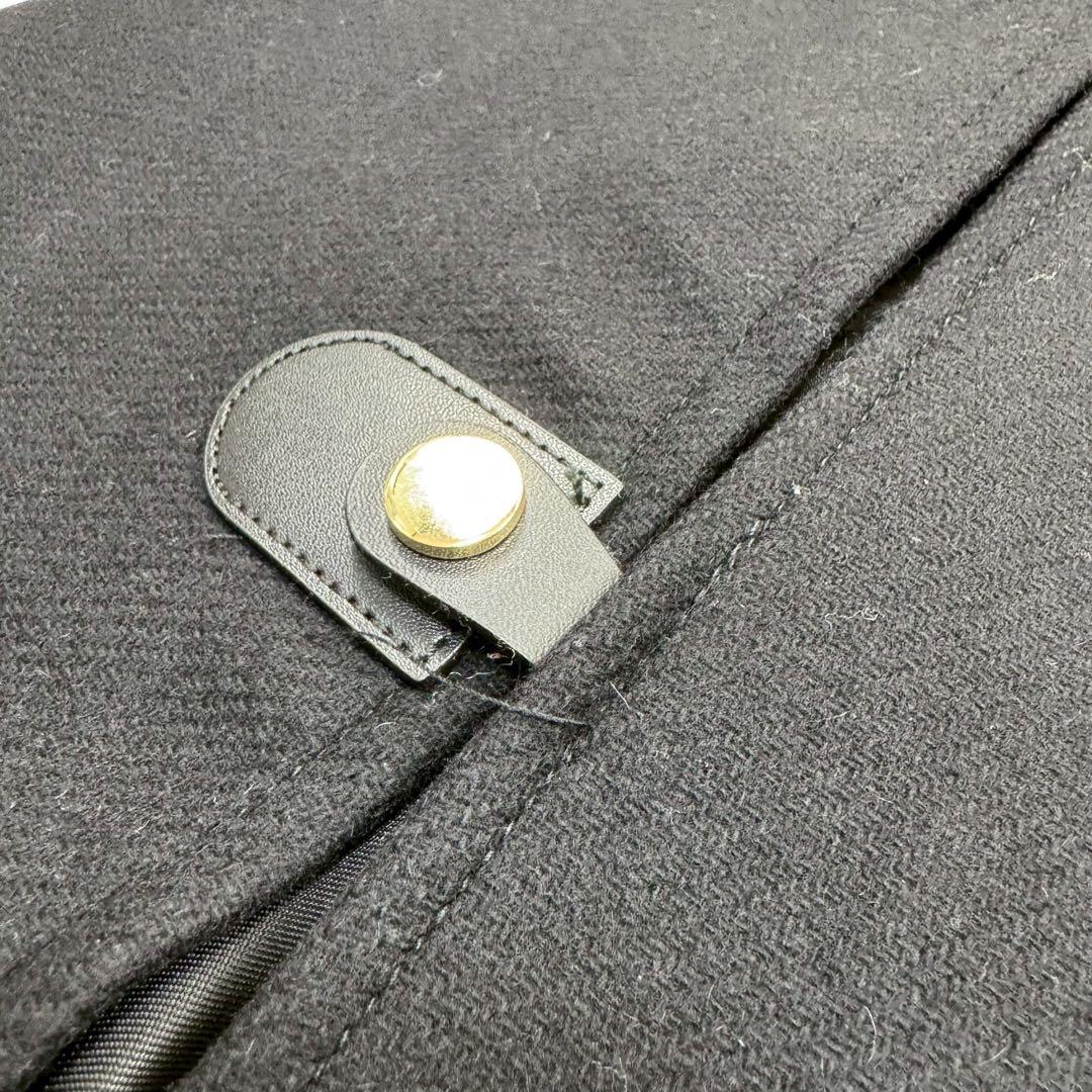 新品✨ ZARA MANTECOポンチョケープコートゴールド金具 完売ラムウール