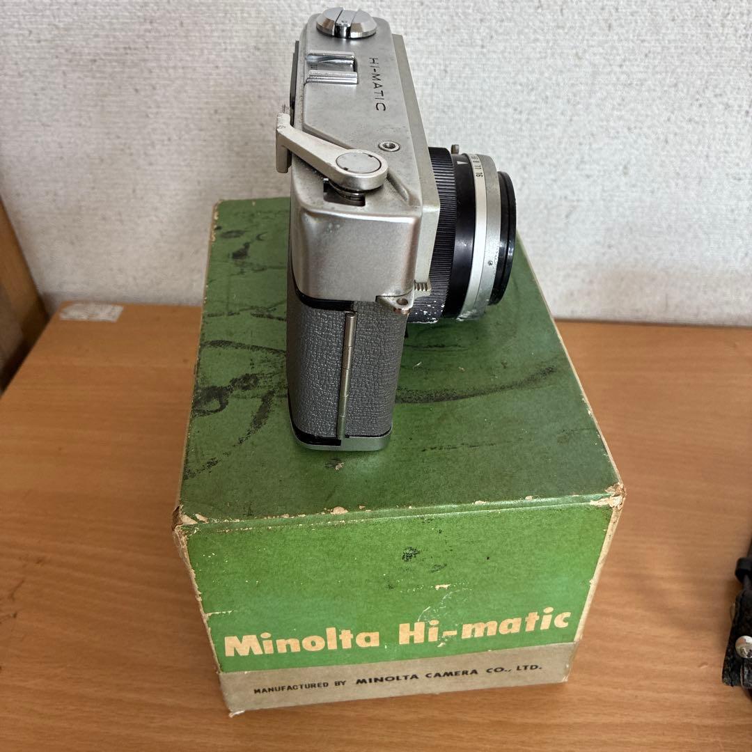 【中古/レア品】ミノルタ HI-MATIC 初代 ハイマチック フィルムカメラ