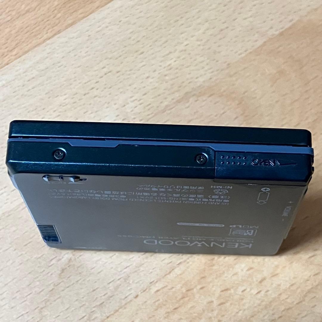 KENWOOD DMC-S55 ブラック ポータブルMDプレーヤー 新品MD付