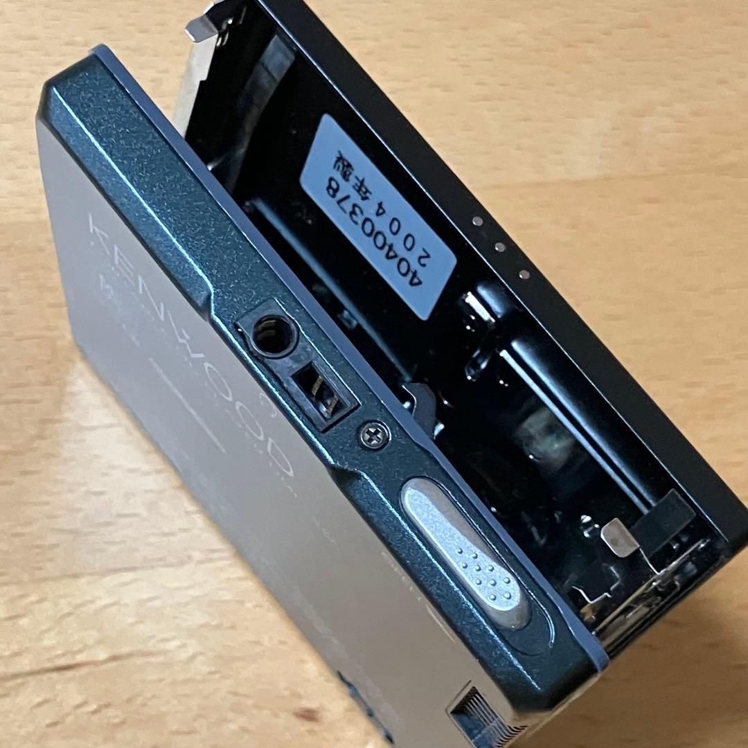 KENWOOD DMC-S55 ブラック ポータブルMDプレーヤー 新品MD付