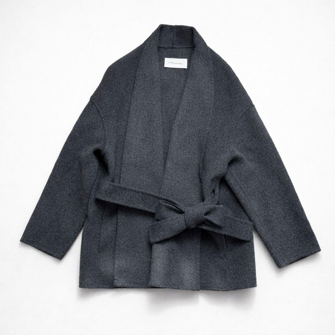 na.e 美品 Allure Coat Gray アリュール リバーコート