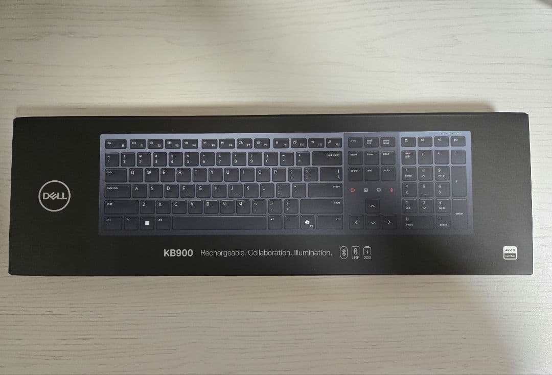 【即日発送】DELL KB900 日本語配列 ワイヤレスキーボード バックライト