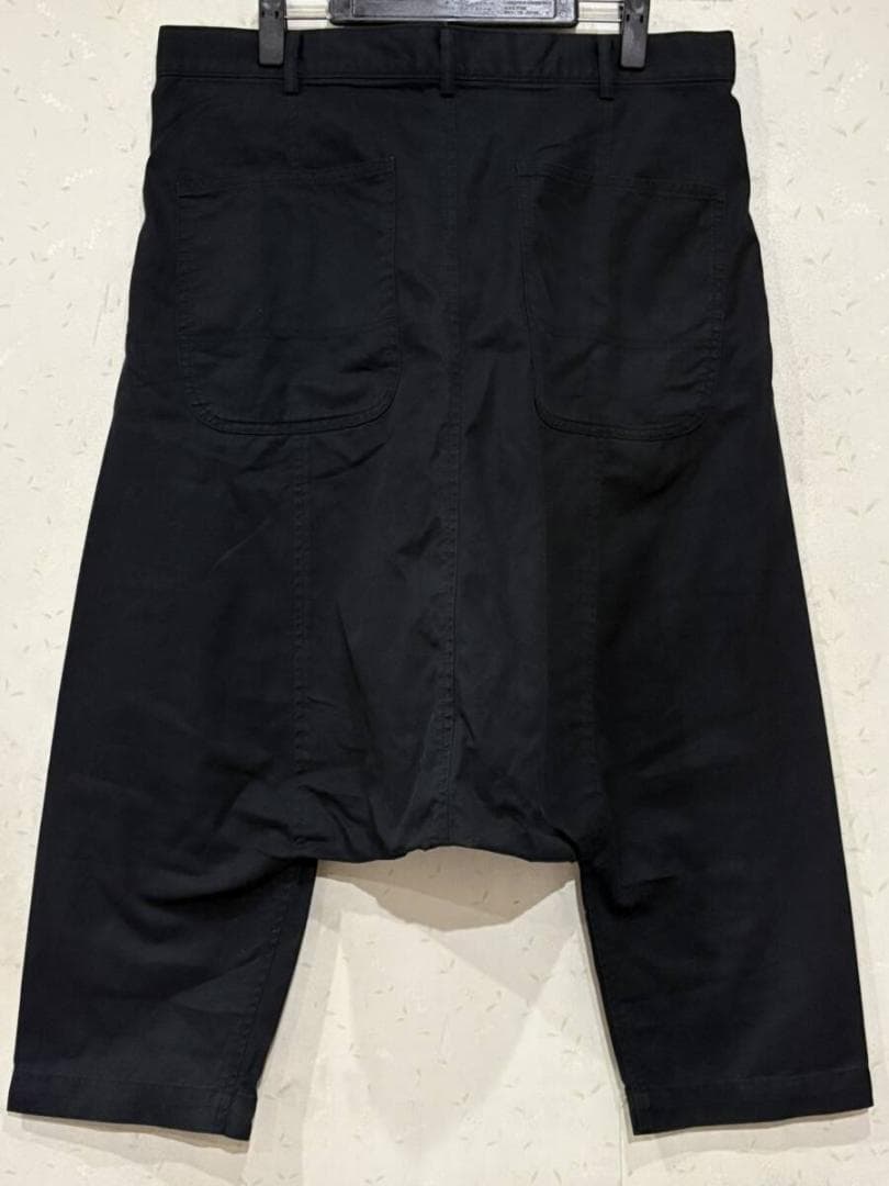 ブラック コムデギャルソン 1M-P012 サルエル パンツ ブラック L