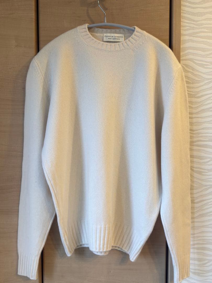 FILIPPO DE LAURENTIIS ウールカシミヤセーター　50