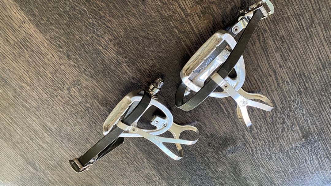 カンパニョーロ　Campagnolo トゥークリップ　ペダル ビンテージ