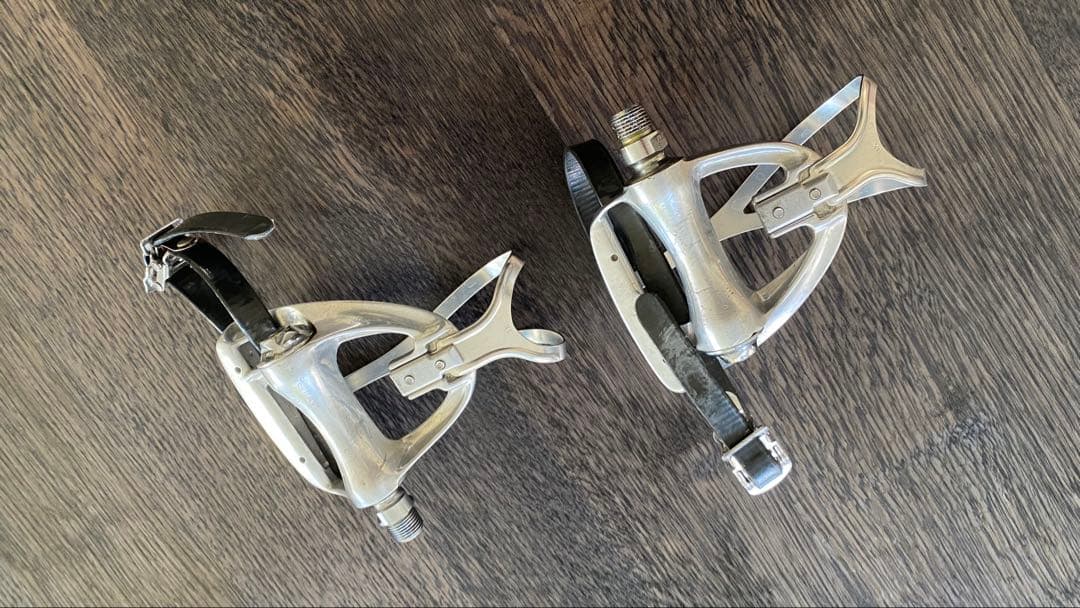 カンパニョーロ　Campagnolo トゥークリップ　ペダル ビンテージ