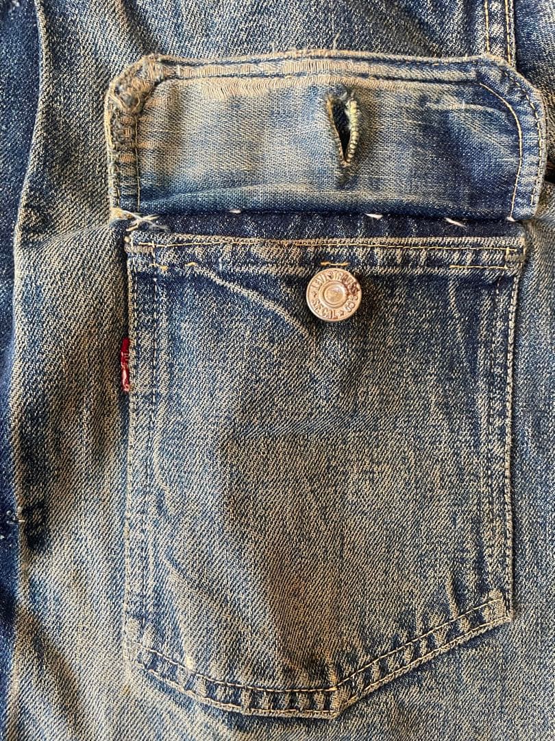 50s Levis 507 xx ハギ付き　セカンド　44-46位　リーバイス