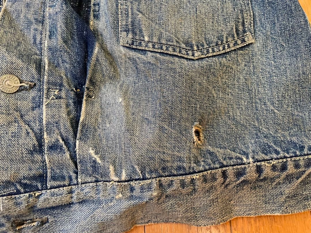 50s Levis 507 xx ハギ付き　セカンド　44-46位　リーバイス