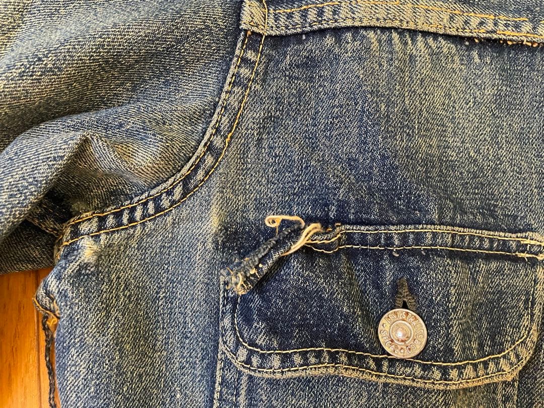 50s Levis 507 xx ハギ付き　セカンド　44-46位　リーバイス