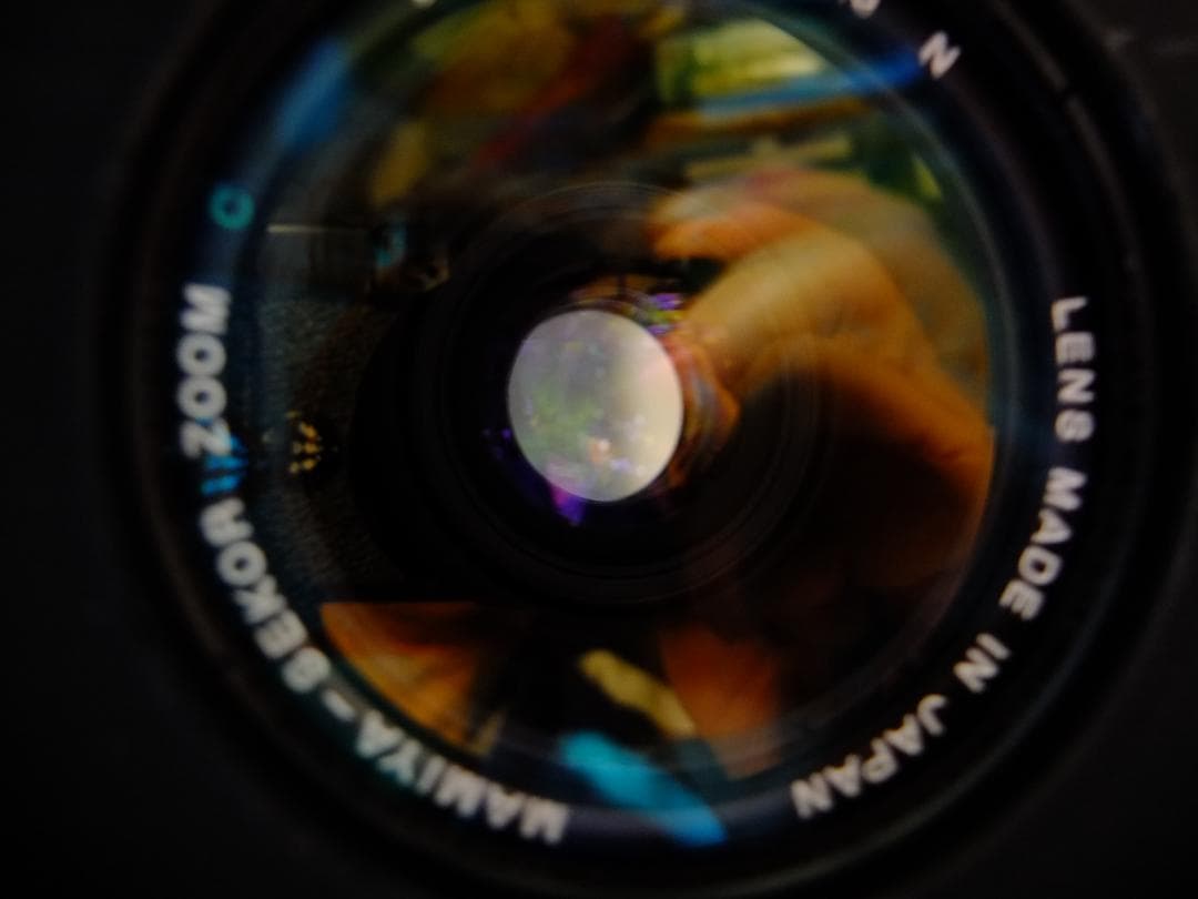 【実写確認整備済】マミヤM645／セコールズーム55mm-110mmCds-F付