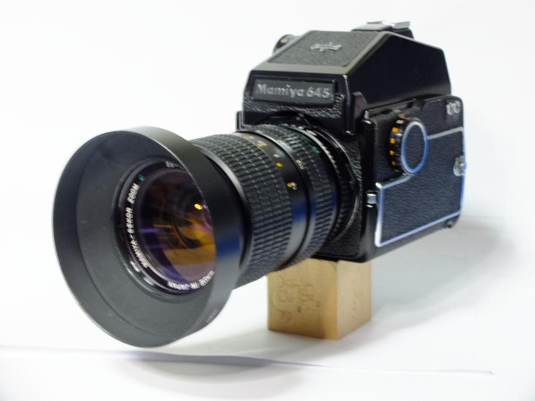 【実写確認整備済】マミヤM645／セコールズーム55mm-110mmCds-F付