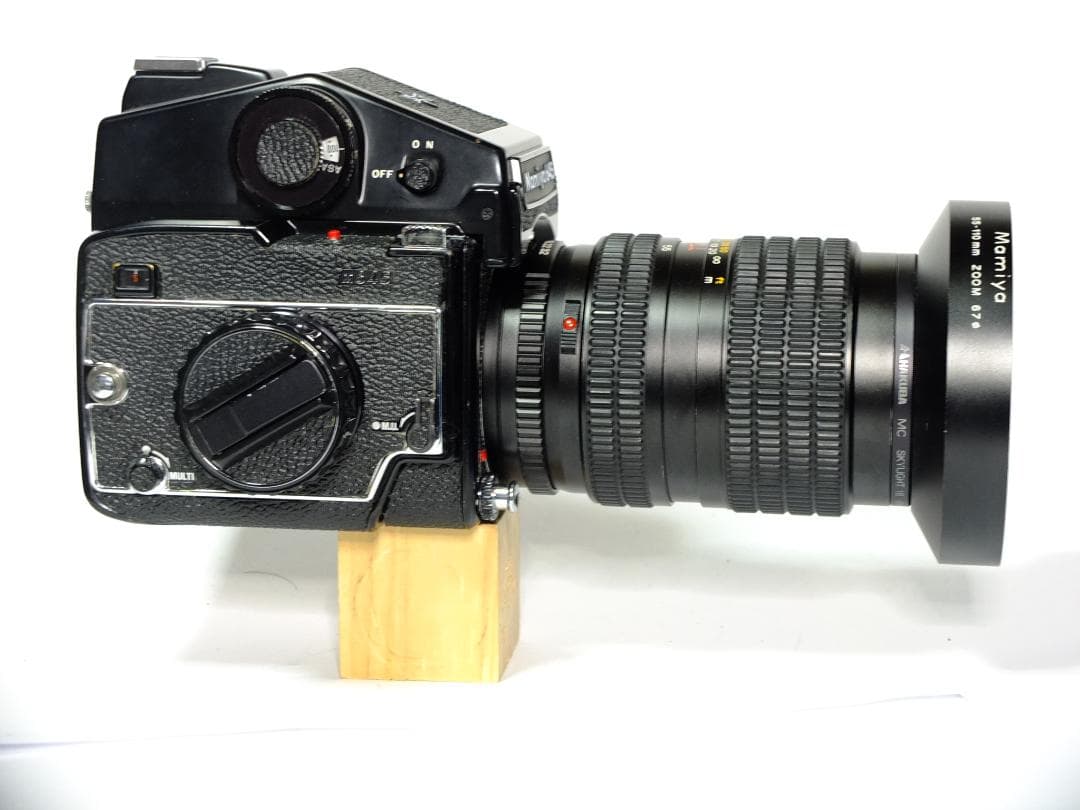【実写確認整備済】マミヤM645／セコールズーム55mm-110mmCds-F付