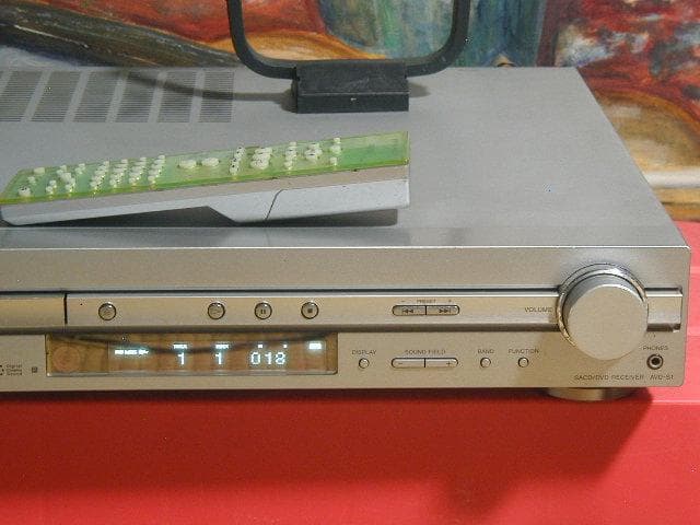 ★ソニー AVD-S1　CD・DVDプレーヤーを内蔵、AVアンプレシーバー