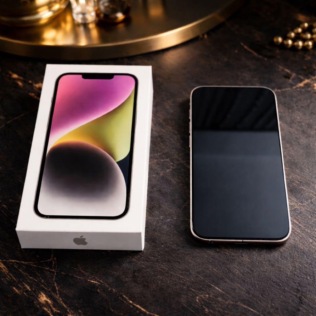 【即決価格】【超美品】iPhone14/128GB/スターライト/SIMフリー