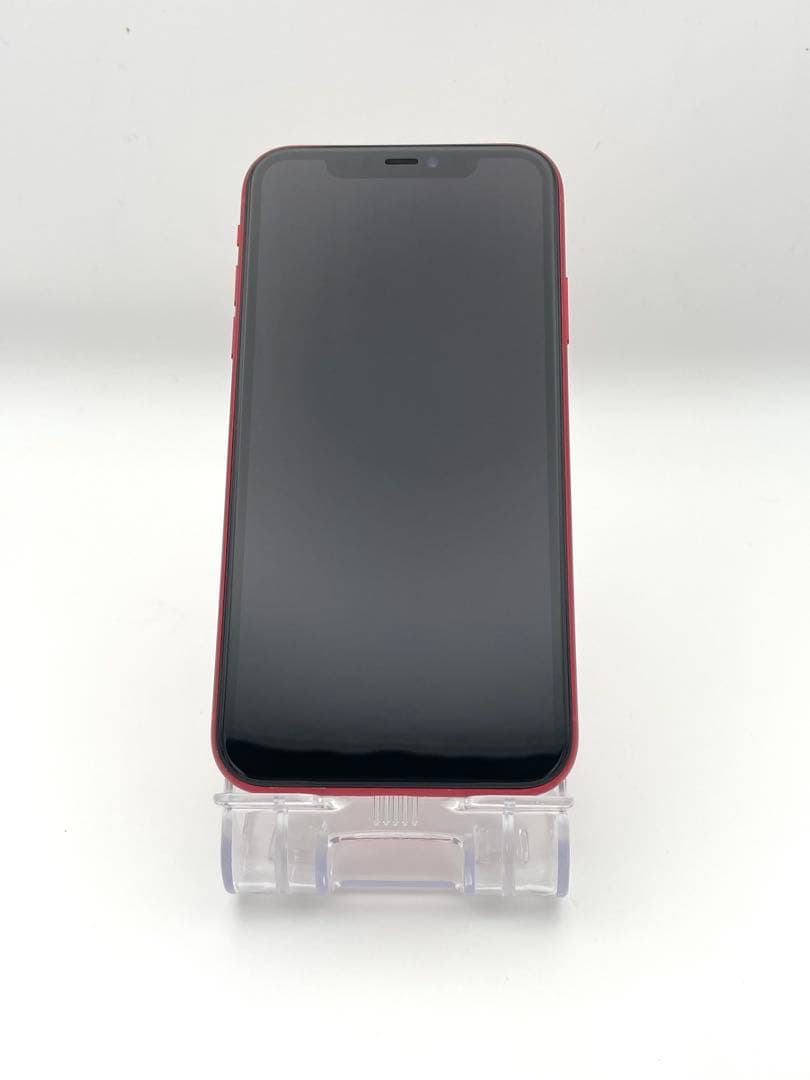 ✨超美品✨iPhone 11 64G 赤 SIMフリー 新品バッテリー