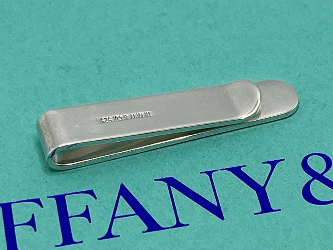 c466 美品　希少　ティファニー　エンジンターン　ネクタイピン　スモール925