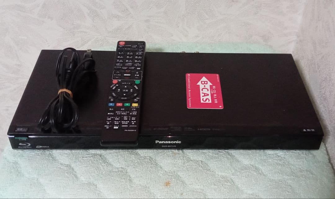 Panasonic　DMR-BRT220　500GB