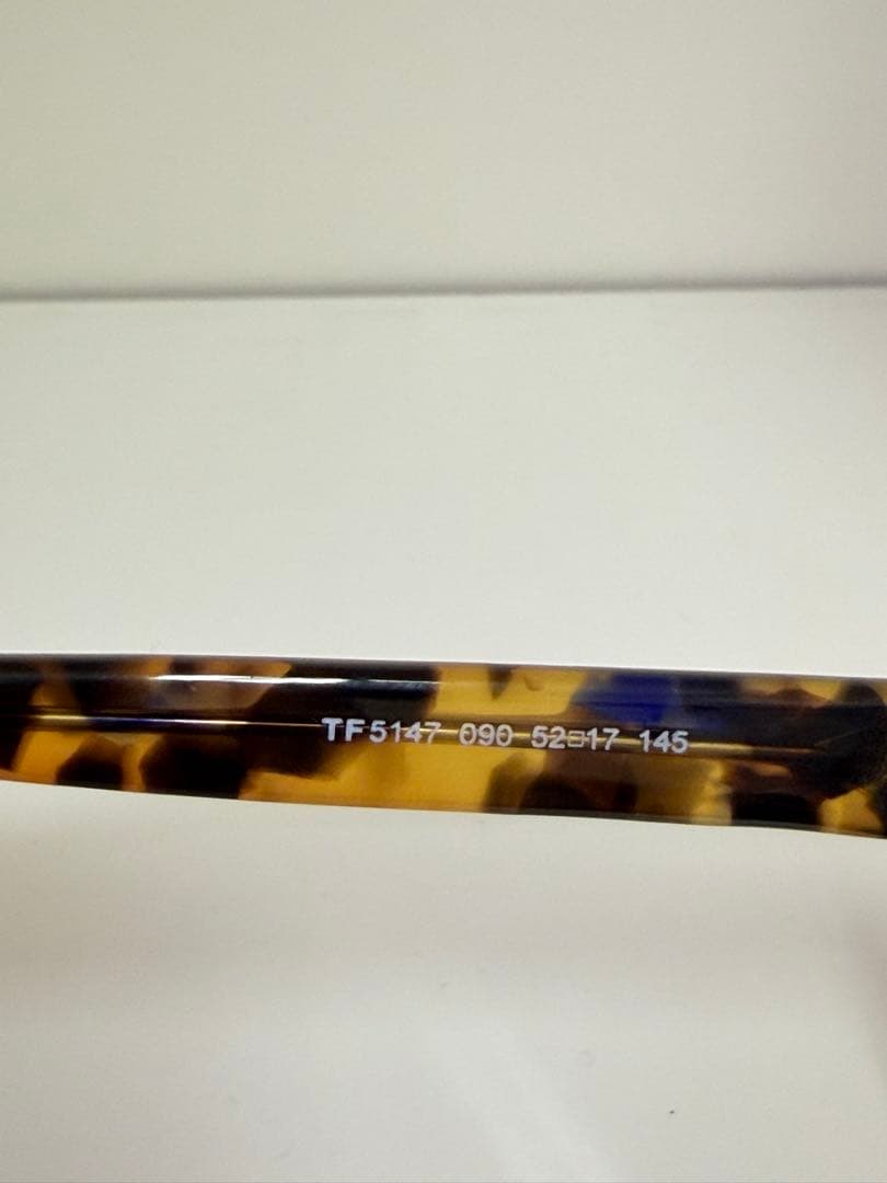 TOMFORD TF5147 52□17 度なし メガネ サングラス