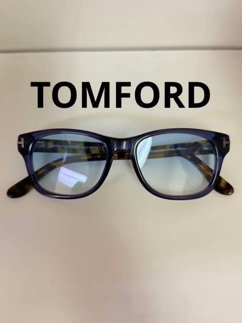 TOMFORD TF5147 52□17 度なし メガネ サングラス