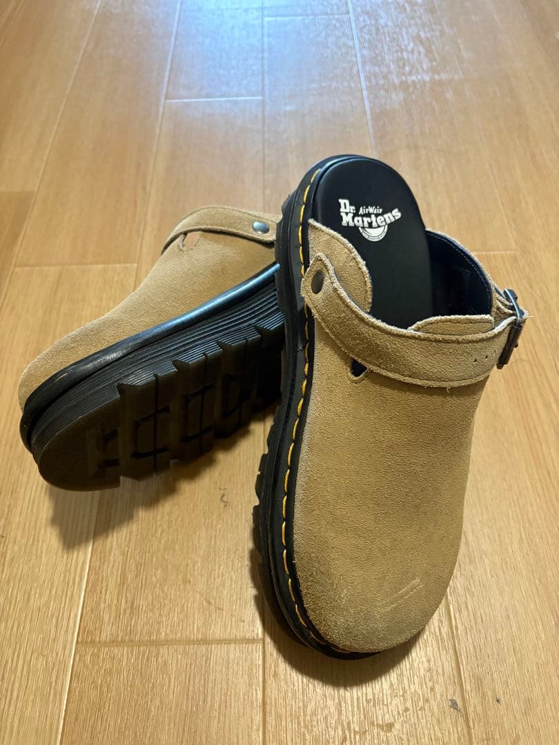 靴 Dr.Martens Zebzag \"Savannah Tan\"
