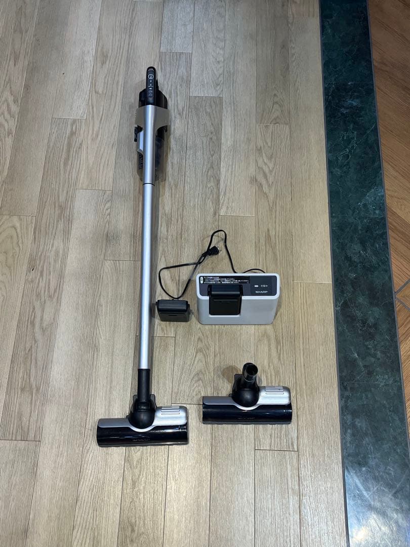 シャープ ラクティブエア EC-VR3SX-S ブライトシルバー ヘッド2個付