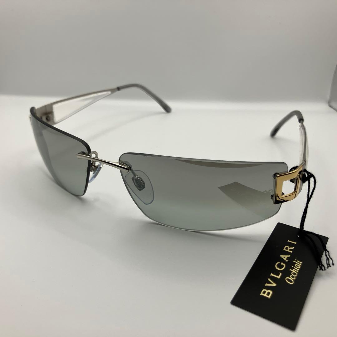 【新品未使用箱あり‼️】 BVLGARI Occident グレー サングラス
