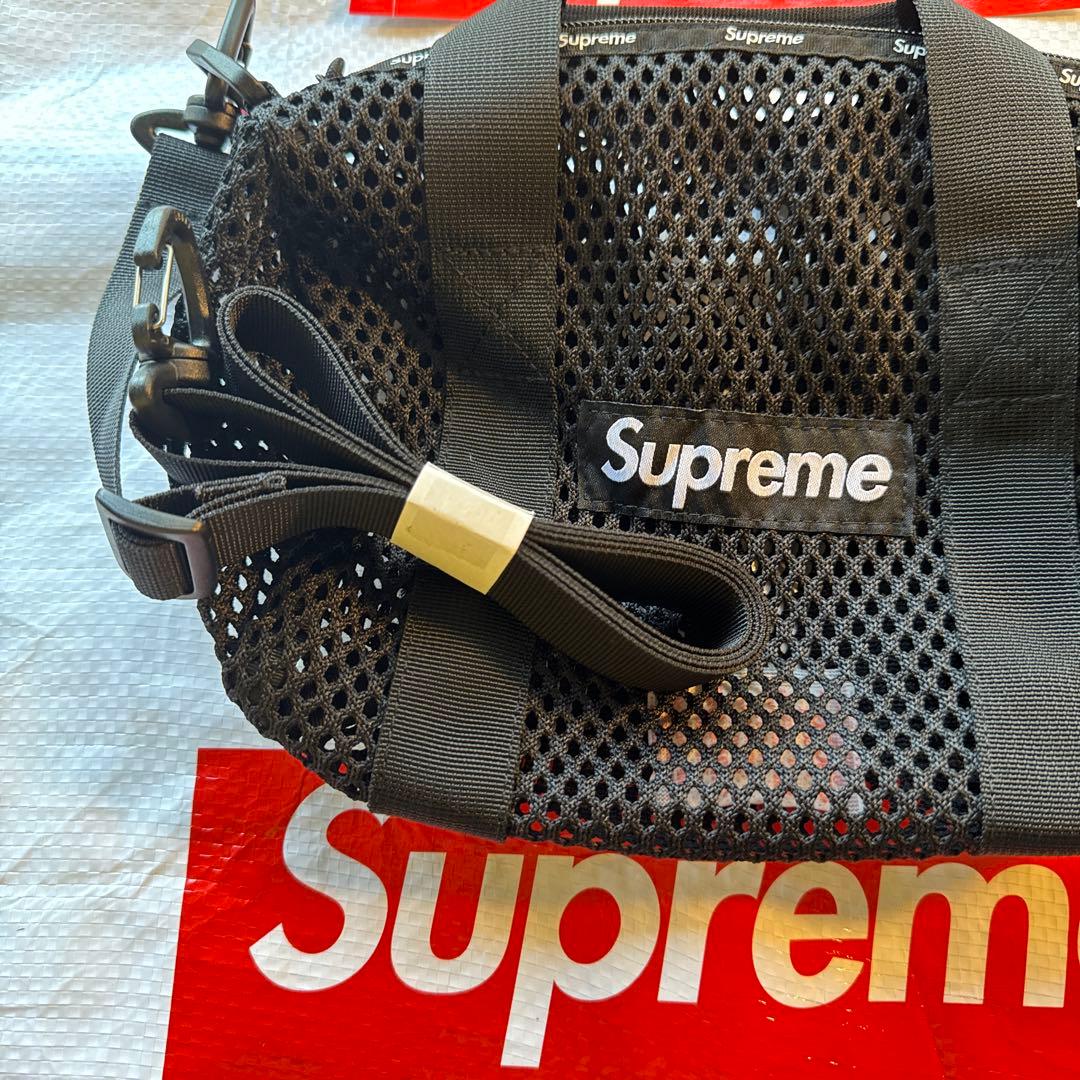 バッグ Supreme Mesh Mini Duffle Bag \"black \"