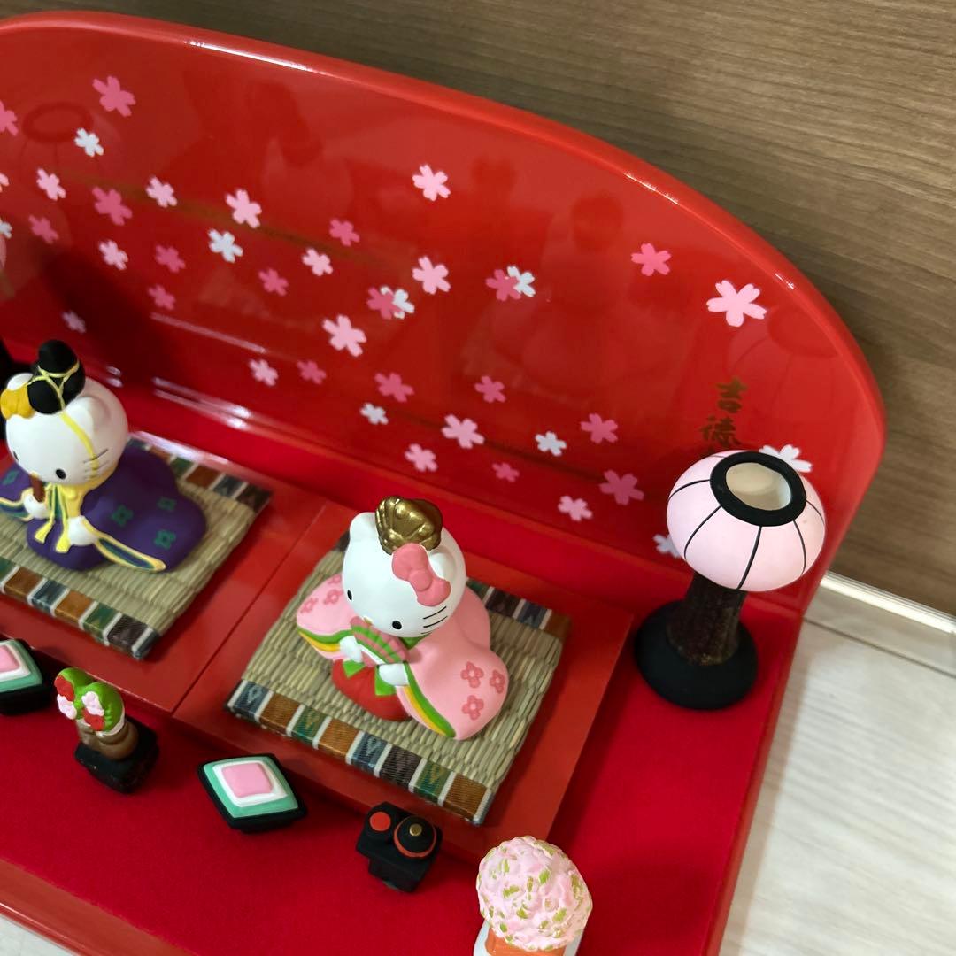 【超美品】SANRIO サンリオ　キティ　雛人形