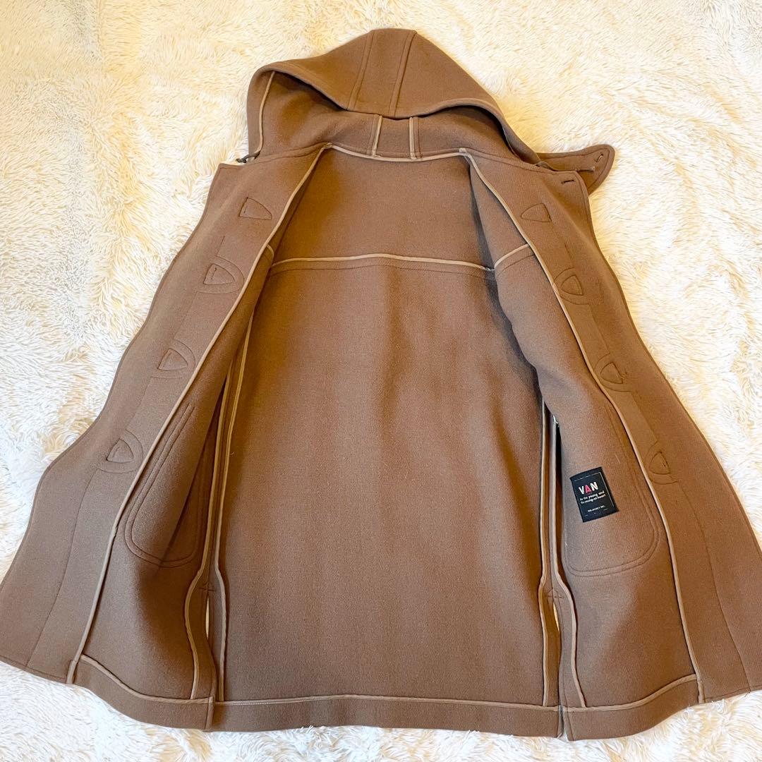 VAN JAC★ロング ダッフルコート ビンテージ 70s 80s キャメル