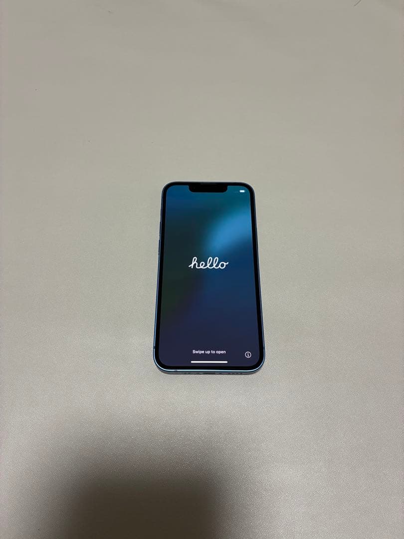 iPhone13mini ブルー　128GB 保護ガラス付き