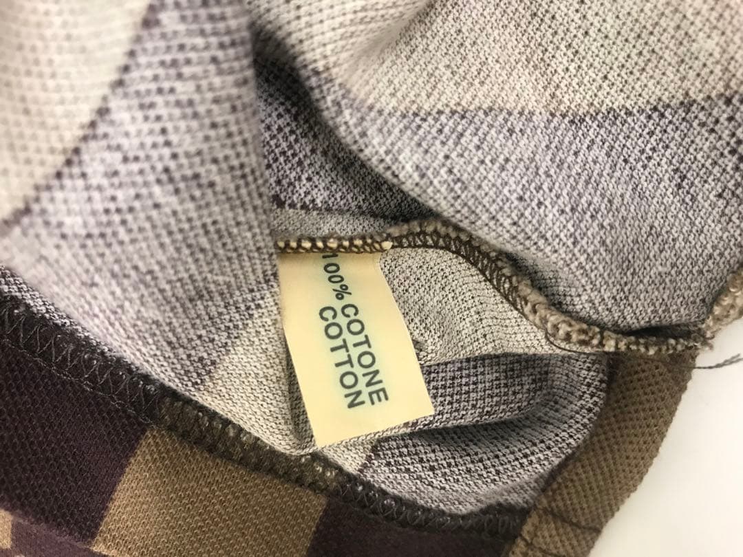 FENDI フェンディ ズッカ柄 半袖ポロシャツ サイズ44