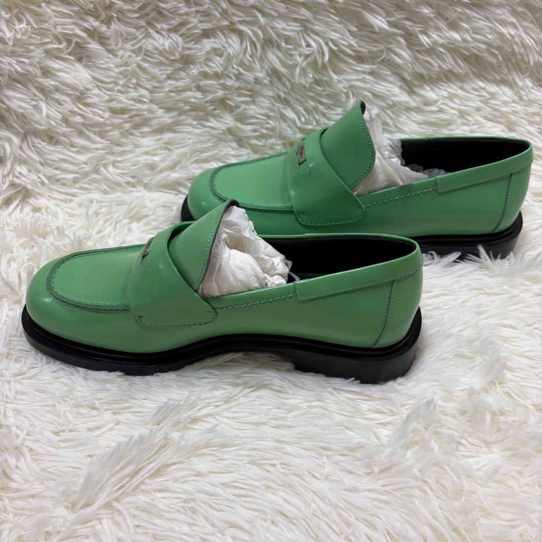 ク*ケ様 サルヴァトーレ　フェラガモ　本革　ローファー　ロゴ　24cm 8 ミン