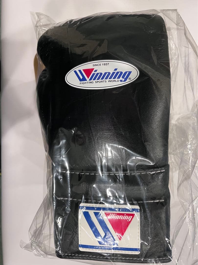 winningウイニング16オンス紐式黒本日24日値下済※新品未使用袋未開封品※