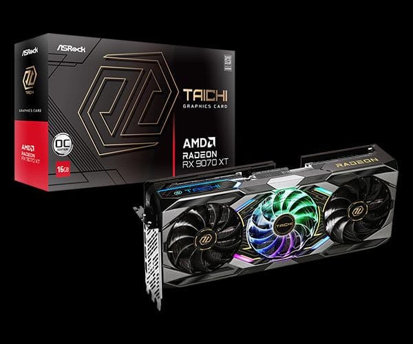 グラフィックボード・グラボ・ビデオカード ASRock Taichi Radeon RX 9070 XT 16GB