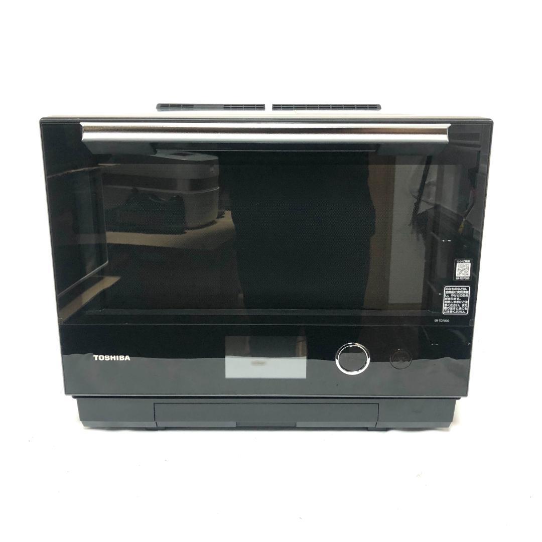 【極美品】 TOSHIBA オーブンレンジ 電子レンジ ER-TD7000-K