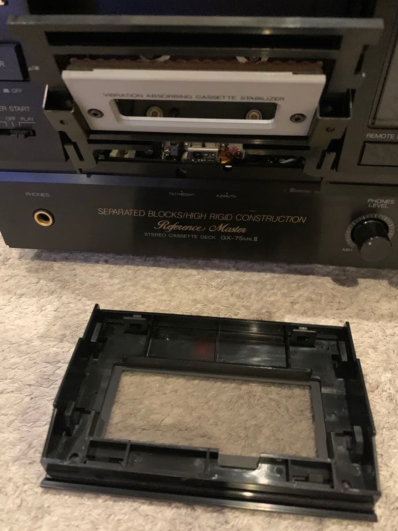 ま*る様 ジャンク品！220V AKAI GX-75 Mk II カセットデッキ