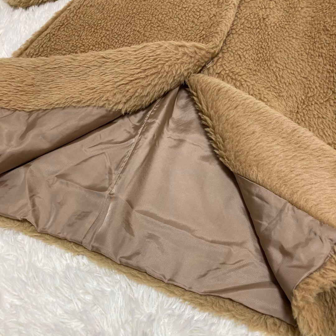 Kaon カオン アルパカ100 リアルファー テディベアコート ボアコート S