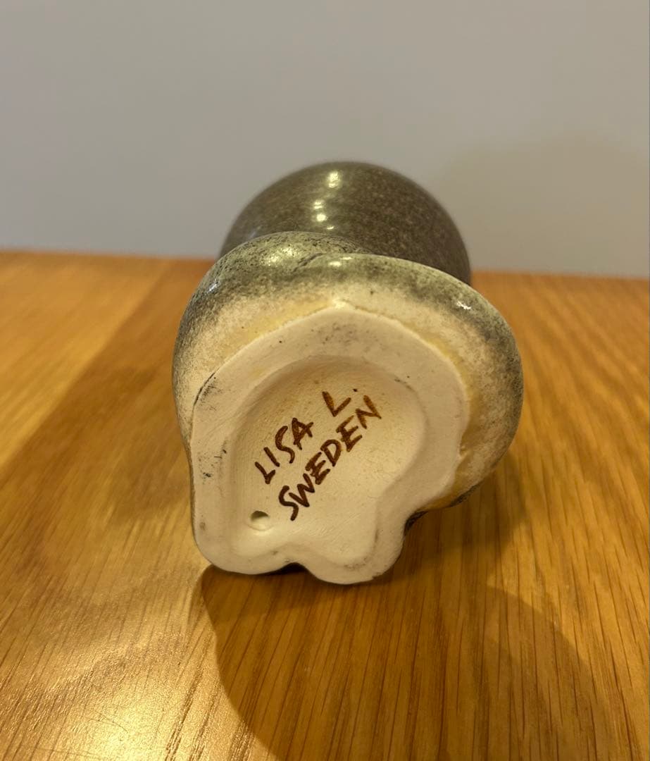 リサラーソン Lisa Larson マヤ 2個 陶器 置き物 ネコ