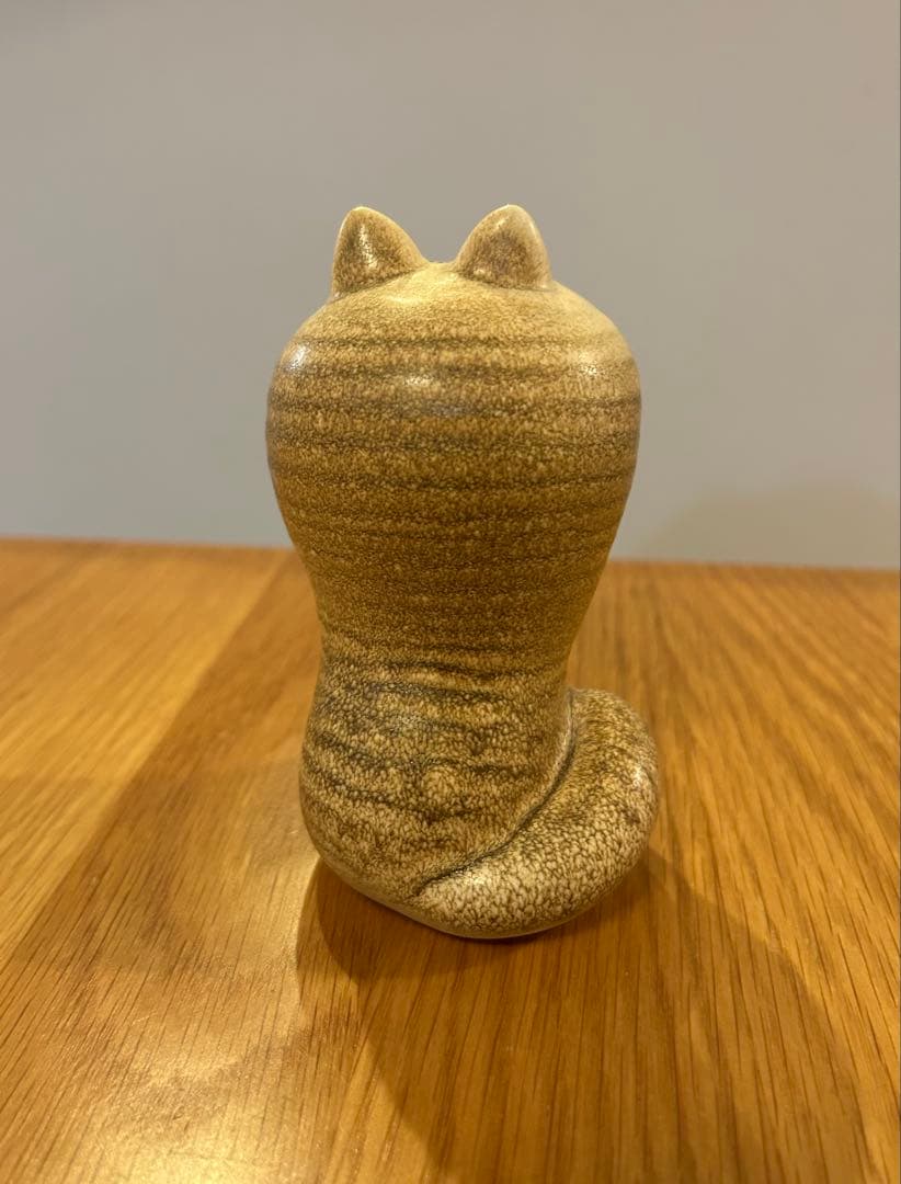 リサラーソン Lisa Larson マヤ 2個 陶器 置き物 ネコ