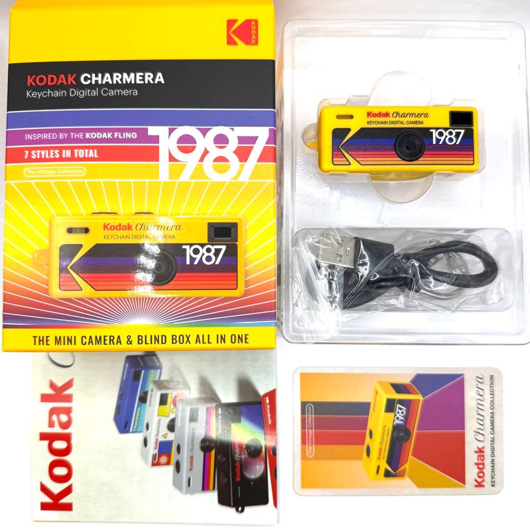 【新品未使用】 kodak charmera キーチェーンデジタルカメラ