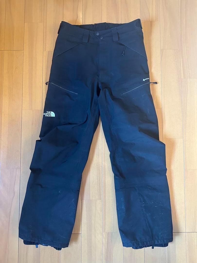 ノースフェイス パウダーガイド パンツ Lサイズ 黒 ゴアテックス